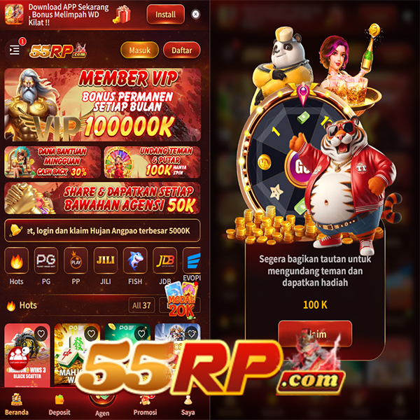 55RP - Pilihan Game PG Soft untuk Penggemar Slot Online