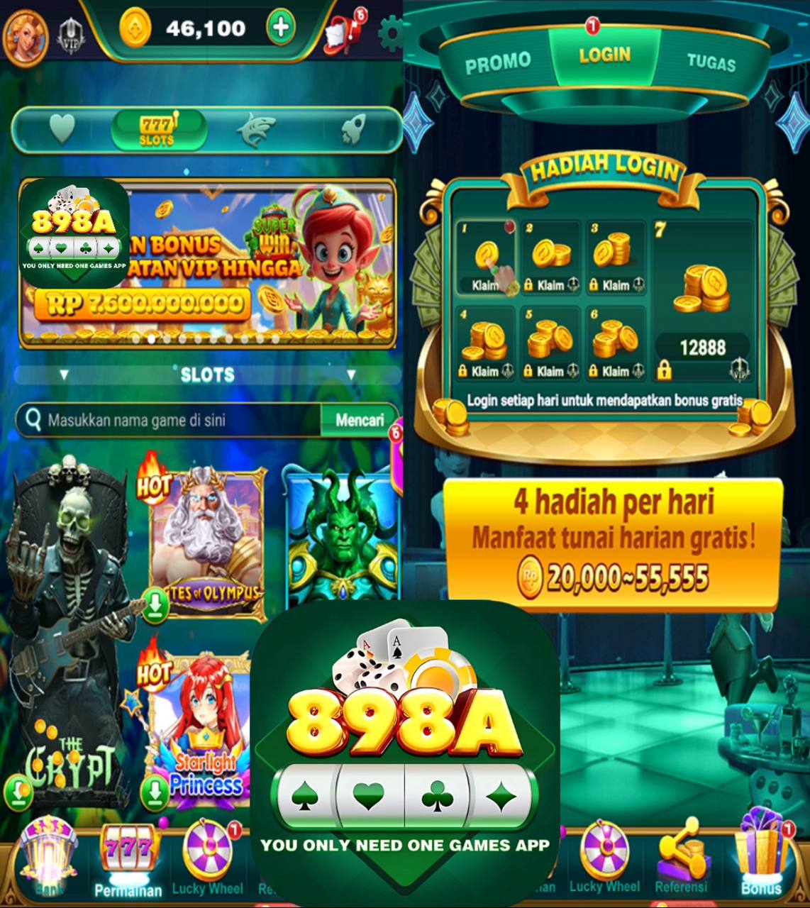 898A - Daftar Game Online dengan Pilihan Slot yang Beragam
