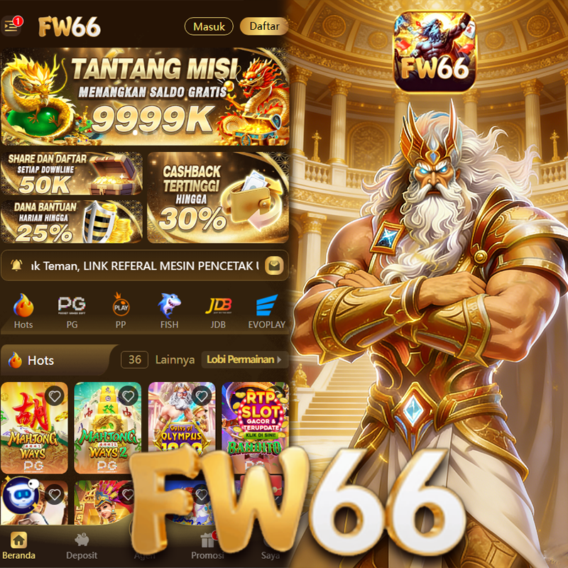 FW66 - Jelajahi Dunia Slot Online Penuh Kejutan dan Keseruan