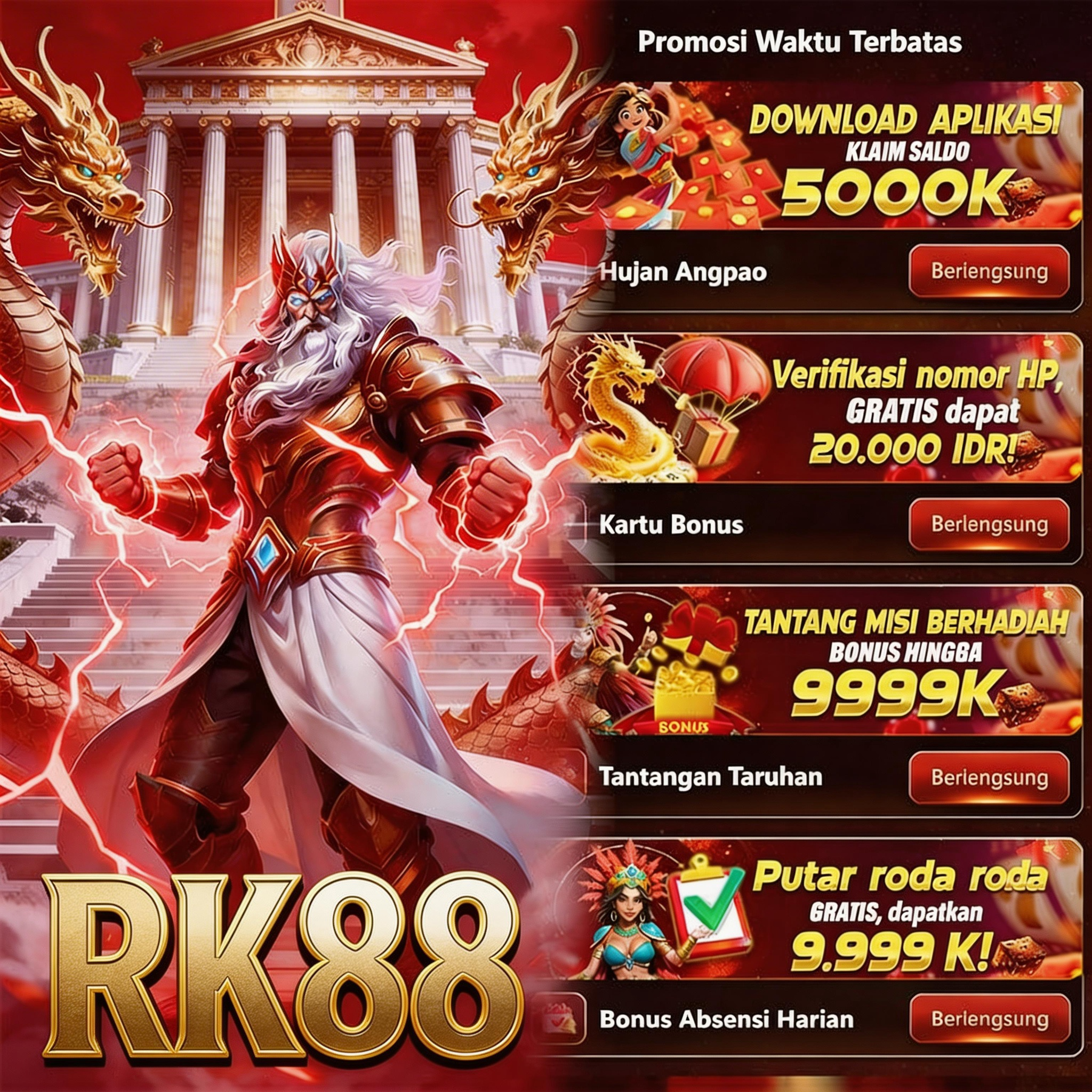 RK88 - Platform Game Online dengan Beragam Pilihan Permainan Seru