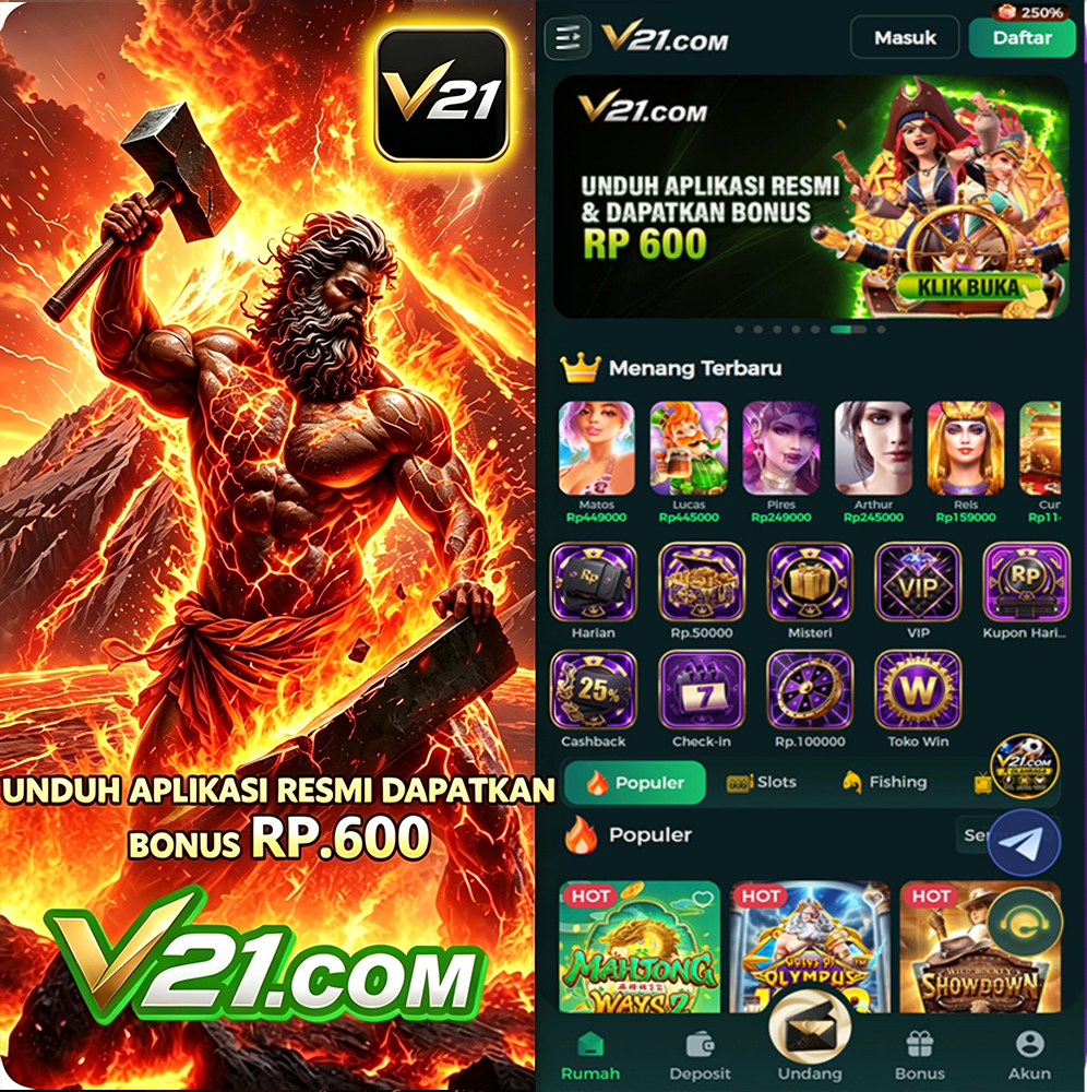 V21 - Situs Resmi Slot Online dan Pilihan Game PG Soft